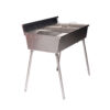 GrillSymbol Barbecue au charbon Naked Chef XXL Silver