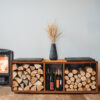 Grillsymbol Rangement de bois Enzo Rack-L