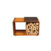 GrillSymbol Corten Steel Firewood Rack Enzo Rack-M