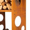 Grillsymbol Rangement de bois WoodStock L 60*37*170 cm