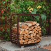 GrillSymbol Corten Steel Firewood Basket Leo 58*58 cm