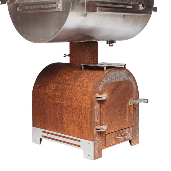 GrillSymbol Smoker Holzkohlegrill Smoky Beast Silver