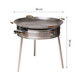 GrillSymbol Paella Cooking Set Expert-960, ø 96 cm