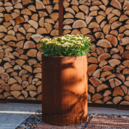 GrillSymbol Corten Steel Planter Meri-S