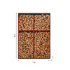 GrillSymbol Corten Steel Firewood Rack WALL 119*37*170 cm