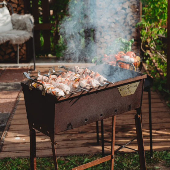 GrillSymbol Barbecue au charbon Naked Chef XS