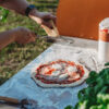 Horno para pizza GrillSymbol con placa base Pizzo-set