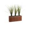 Petteri Wiimaa Jardinière en acier Corten Lilly-S