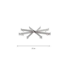GrillSymbol Grille support pour brûleur à gaz 30 cm