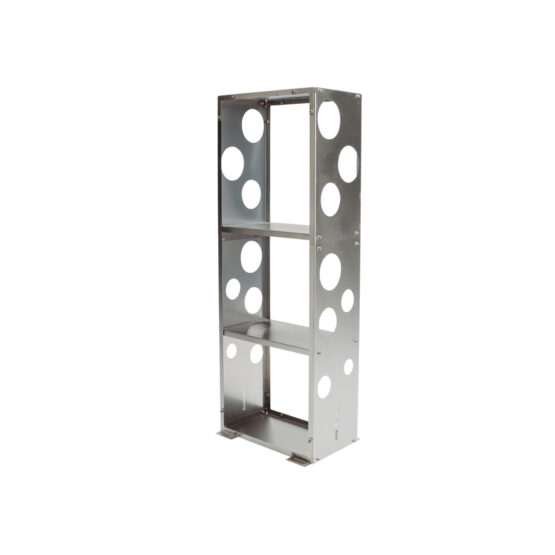 GrillSymbol Stainless Steel Firewood Rack WoodStock L 60*37*170 cm