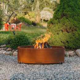 GrillSymbol Cor-Ten Steel Fire Pit Elias GrillSymbol Cor-Ten Steel Fire Pit Elias