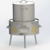 GrillSymbol Soup Station with Gas Burner 70 L