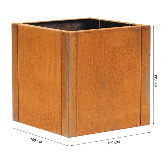 Petteri Wiimaa Corten Steel Planter Clara 3XL