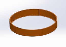 Petteri Wiimaa Corten Macetero-Base para brasero, Al 30 cm, ø 200 cm