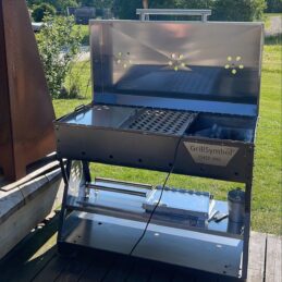 GrillSymbol Charcoal Grill Chef XXL Silver