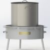 GrillSymbol Station de soupe avec brûleur à gaz 160 L