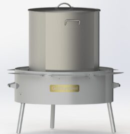 GrillSymbol Soup Station with Gas Burner 160 L