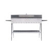 GrillSymbol Barbacoa de carbón Chef XL Silver