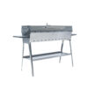 GrillSymbol Barbacoa de carbón Chef XL Silver