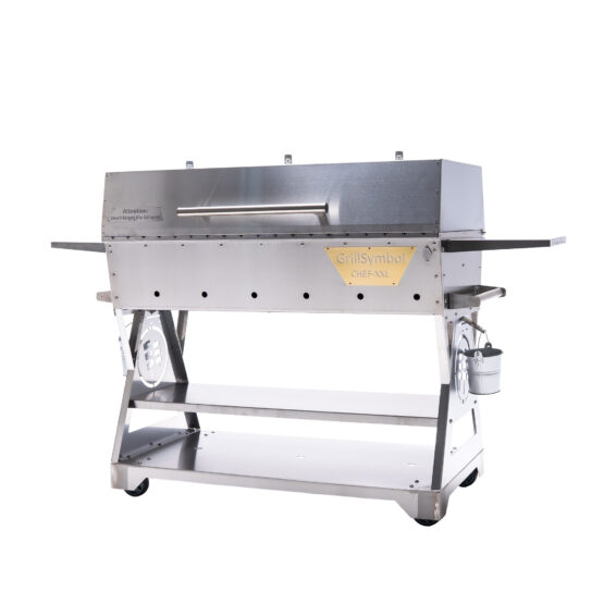 GrillSymbol BBQ au charbon Chef XXL Silver