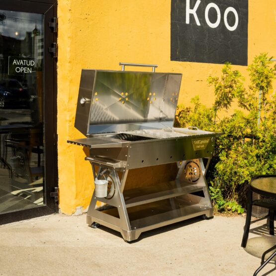 GrillSymbol BBQ au charbon Chef XXL Silver