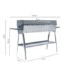 GrillSymbol Charcoal Grill Chef XL Silver