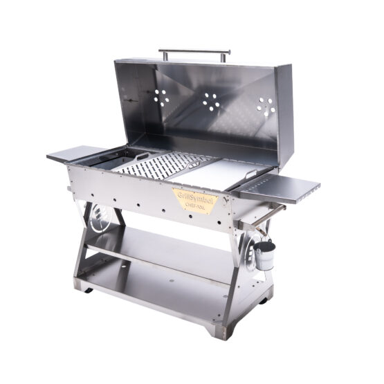 GrillSymbol BBQ au charbon Chef XXL Silver