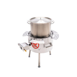 GrillSymbol Suppenkessel mit Gasbrenner Soup Station, 36 L