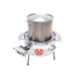 GrillSymbol Suppenkessel mit Gasbrenner Soup Station, 70 L