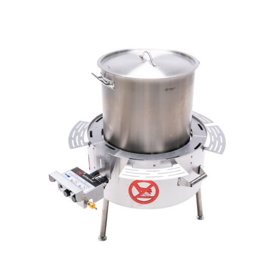 GrillSymbol Station de soupe avec brûleur à gaz 70 L
