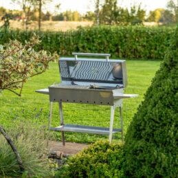 GrillSymbol Holzkohlegrill Chef Silver