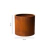 GrillSymbol Corten Steel Planter Myy