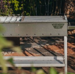 GrillSymbol Grill a carbonella Naked Chef Silver