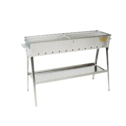 GrillSymbol Charcoal Grill Naked Chef XL Silver GrillSymbol Charcoal Grill Naked Chef XL Silver
