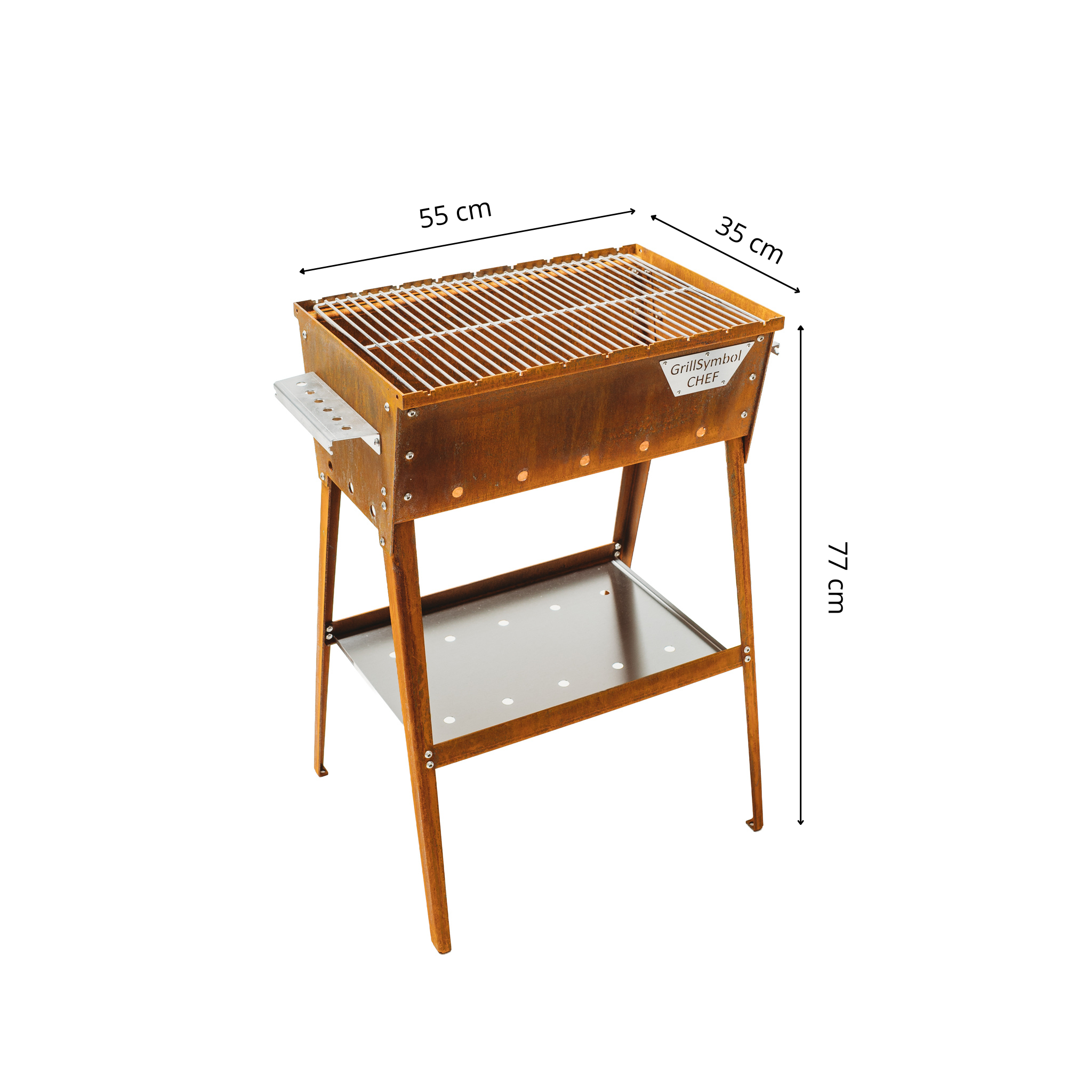 GrillSymbol Barbecue au charbon Naked Chef XS GrillSymbol Barbecue au charbon Naked Chef XS