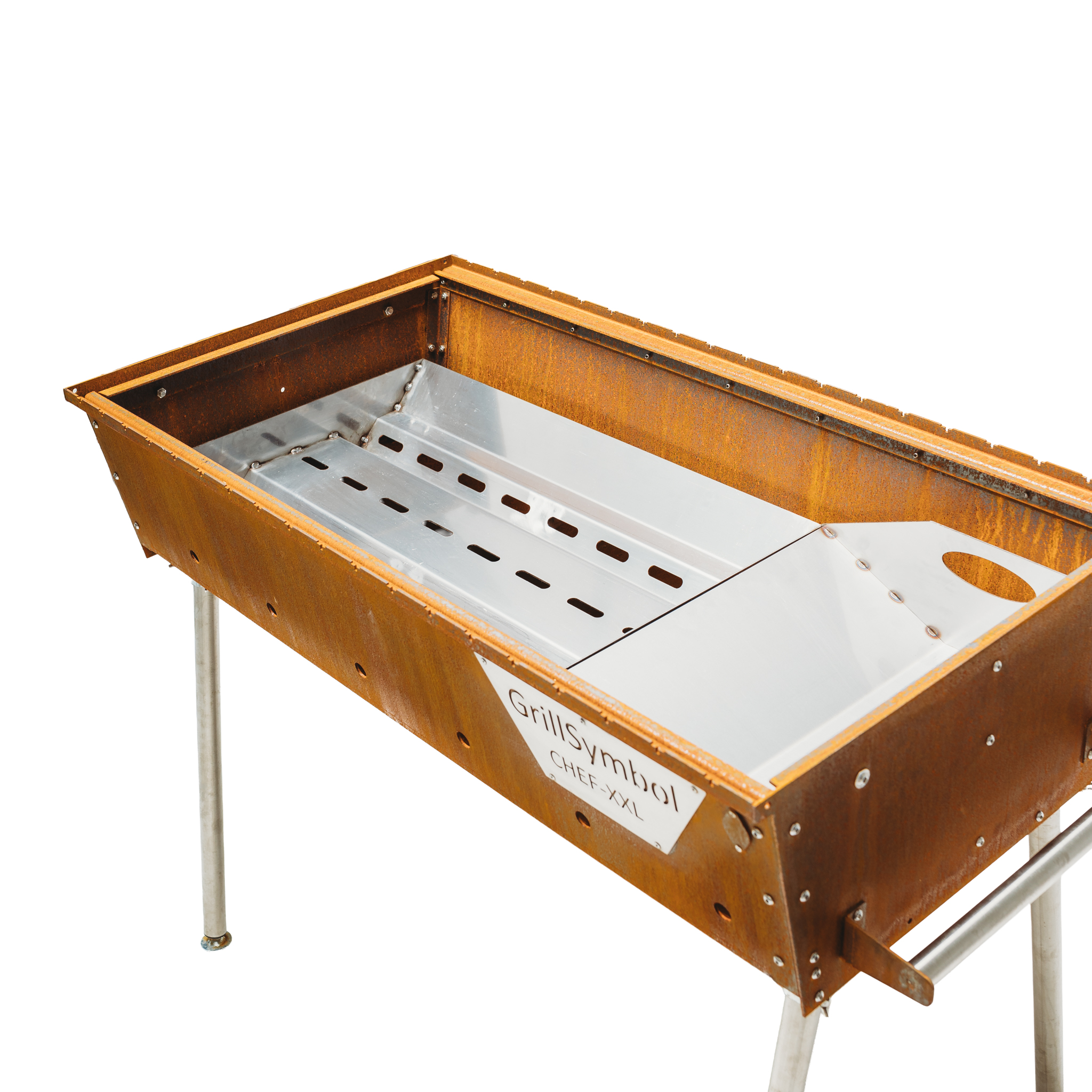 GrillSymbol Naked Chef XXL charcoal grill OFFER: Extra grates included worth 450 EUR GrillSymbol Naked Chef XXL charcoal grill OFFER: Extra grates included worth 450 EUR