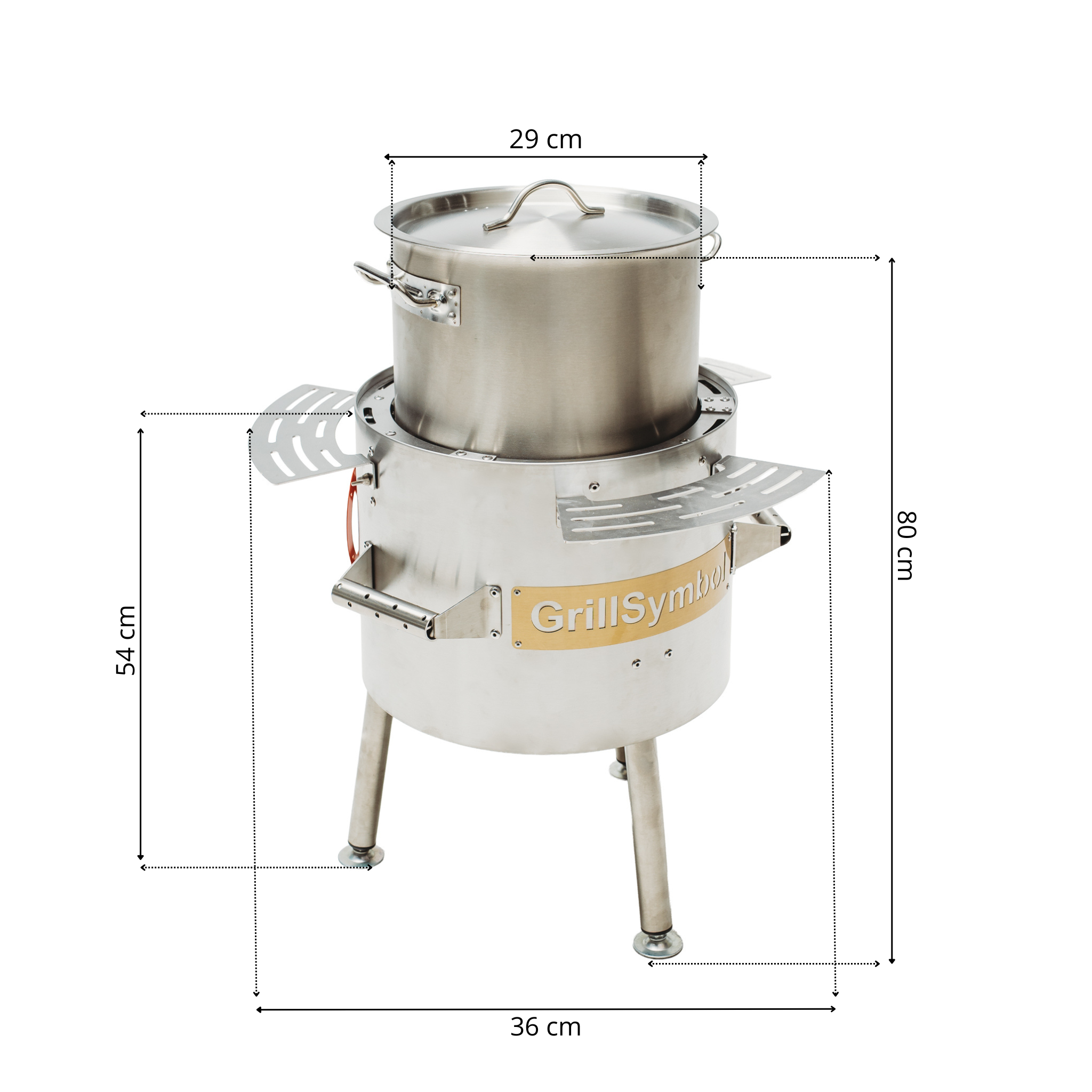 GrillSymbol Soup Station with Gas Burner 17 L GrillSymbol Soup Station with Gas Burner 17 L