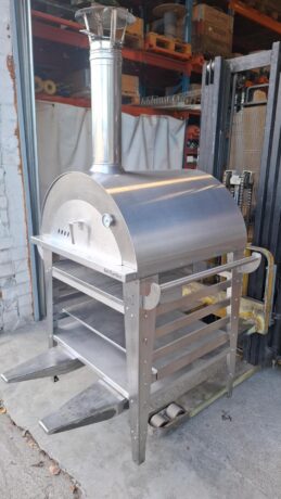 OUTLET GrillSymbol Wood Fired Pizza Oven with Stand Pizzo-set-inox OUTLET GrillSymbol Wood Fired Pizza Oven with Stand Pizzo-set-inox